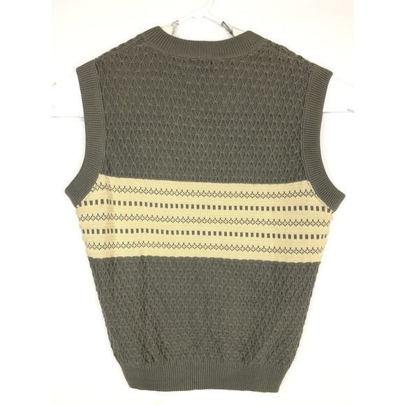 Vintage Glen Gate Mens Sweater Vest Size Large Made In The USA - Picture 4 of 7